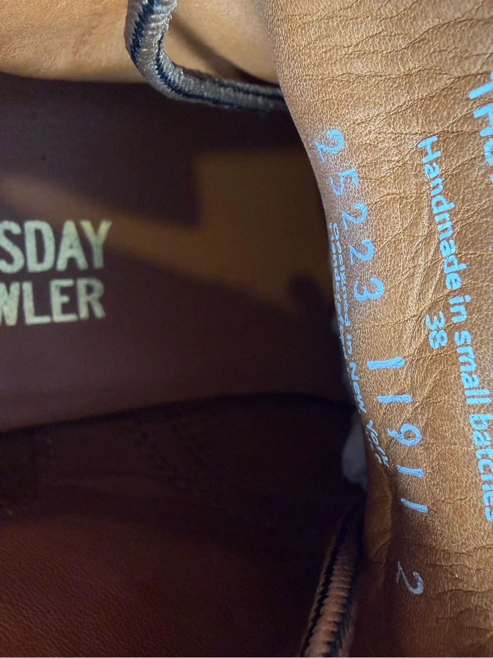 Thursday Boot Co. Men’s Brawler Size 11 Bronze Brown Rambler Black Label Series